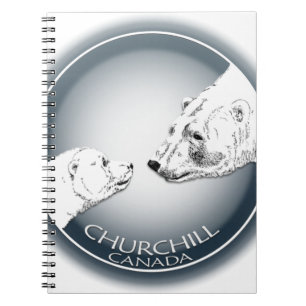 Churchill Polar Bear Carnet Bear Art Journal