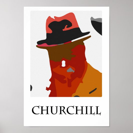 churchill poster (Voorkant)
