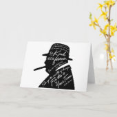 Churchill-Wenskaart Kaart (Gele Bloem)
