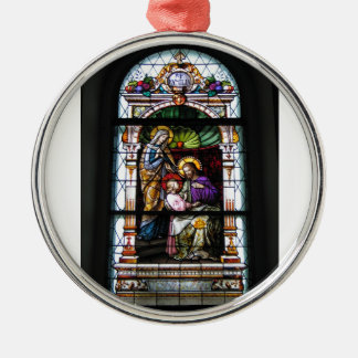 churchwindow uit brezje / slovenia metalen ornament