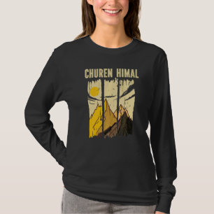 Churen Himal bergtop klimmer T-shirt