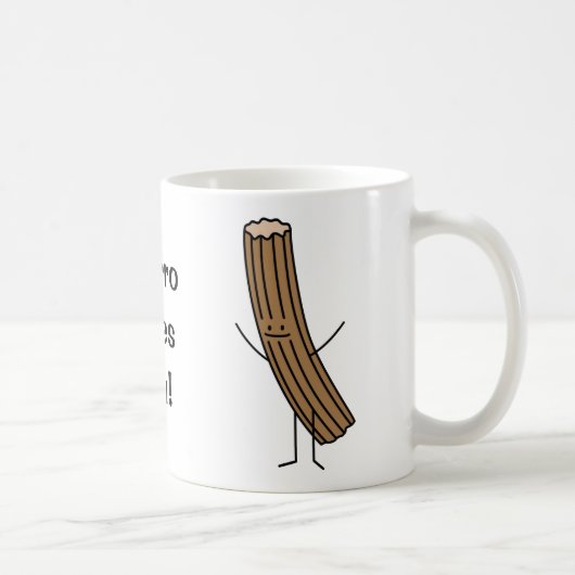 Churro houdt van je! koffiemok (Rechts)
