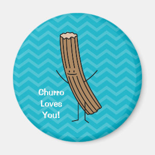 Churro houdt van je! magneet