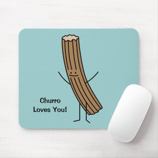 Churro houdt van je! muismat (Met muis)