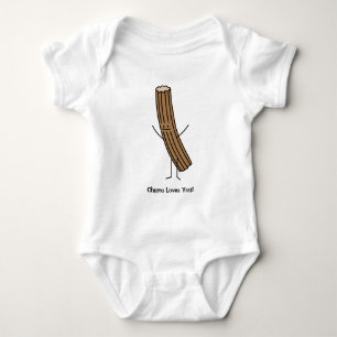 Churro houdt van je! romper