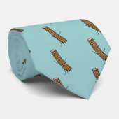 Churro houdt van je! stropdas (Opgerold)