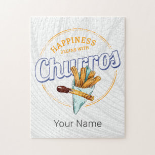 Churros Snack  Dessert Retro Street Food Legpuzzel