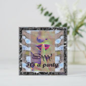 Chut ! C'est un invitation de partie (Debout devant)