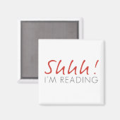 Chut ! Je suis Lecture Magnet (Recto/Verso)