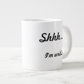 Chut... J'écris Mug (Devant droit)