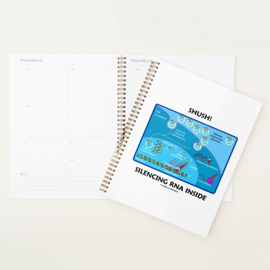 Chut ! Silence de l'ARN dans l'Humour de biologie (Devant avec enveloppe)