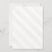 Chute blanc citrouille nuptiale invitation douche (Dos)