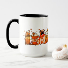 Chute Chien Mug Café, Taureau Chien Mug, Chute Vib