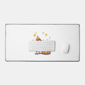 Chute citrouille de café Mug avec chat (Clavier et souris)