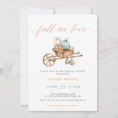 Chute d'amour - Fête des mariées | Invitation (Devant)