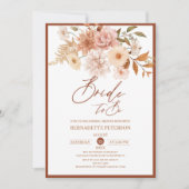 Chute d'amour Invitation de douche nuptiale (Devant)