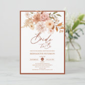 Chute d'amour Invitation de douche nuptiale (Debout devant)