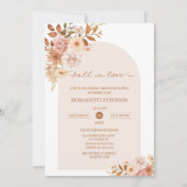 Chute d'amour Invitation de douche nuptiale (Devant)