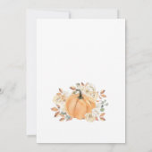 Chute d'amour Invitation de douche nuptiale, Citro (Dos)