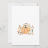 Chute d'amour Invitation de douche nuptiale, Citro (Dos)