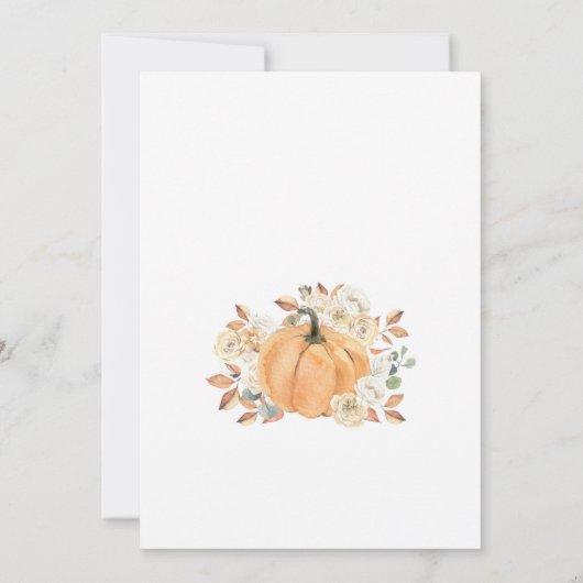 Chute d'amour Invitation de douche nuptiale, Citro (Dos)