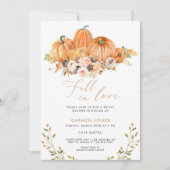 Chute d'amour Invitation de douche nuptiale, Citro (Devant)