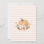 Chute d'amour Invitation de douche nuptiale, Citro (Dos)