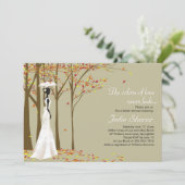 Chute dans l'amour - invitation de Fête de la (Debout devant)