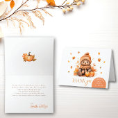 Chute Dans L'Amour Petit Ours Teddy Plier Merci