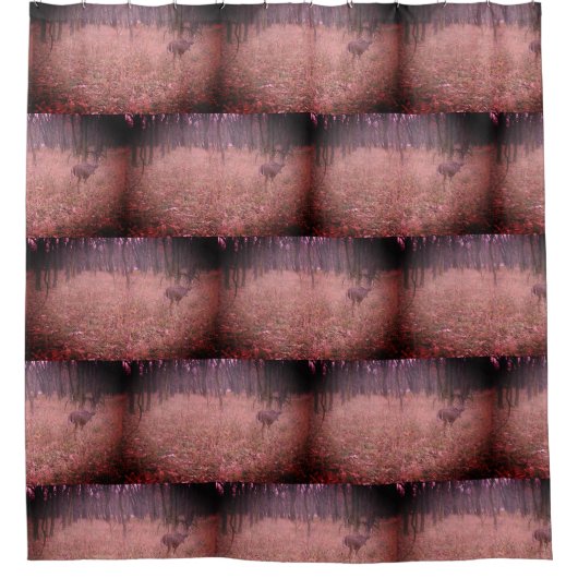 Chute Dans Le Rideau De Douche Bois (Devant)