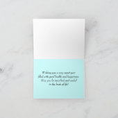 Chute de la carte Shana Tova Feuille (Intérieur)