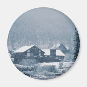 Chute de neige dans le magnet d'Aspen