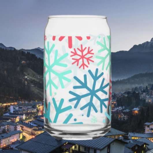 Chute de Neige de Minuit Peut Verre