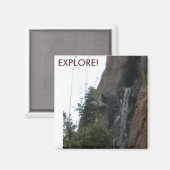CHUTE D'EAU EXPLORER MAGNET (Recto/Verso)