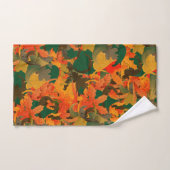 Chute du Motif Feuille pour l'automne (Serviette à main)
