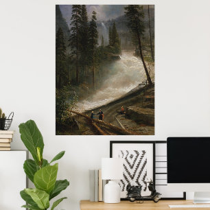 Chute du Nevada, Yosemite Poster