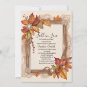 Chute en amour Baby shower Invitation (Devant)