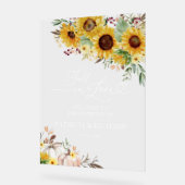 Chute en amour Citrouille tournesol Mariage Bienve (Angle)