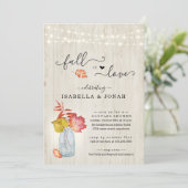 Chute en Amour Couple / Invitation à la douche nup (Debout devant)