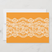 Chute en amour invitation Wedding shower rustique (Dos)