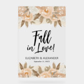 Chute en amour Mariage de fleurs de pêche (Recto)