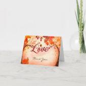 Chute en amour Whimsical Automne Merci (Devant)