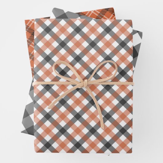 Chute En vichy couleurs, Enveloppement des feuille (En situation)