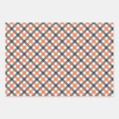 Chute En vichy couleurs, Enveloppement des feuille (Devant)