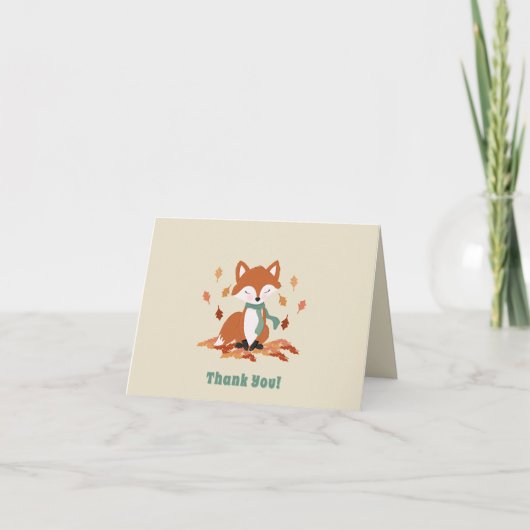Chute Fox Woodland Anniversaire (Devant)