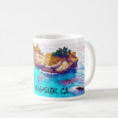Chute McWAY ~ BIG SUR CA Mug (Devant droit)