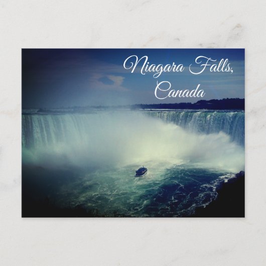 Chute Niagara, carte postale du Canada (Devant)