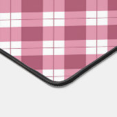 Chute rose À damiers pois de bureau (Coin)