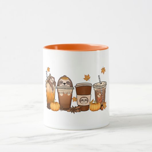 Chute Sloth Cafe Mug (Centre)