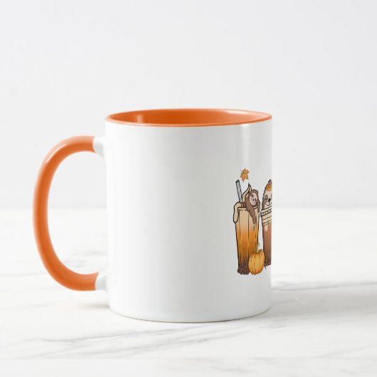 Chute Sloth Cafe Mug (Gauche)